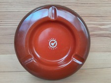 Cendrier Émaillé Ferro Email  Saint Dizier, Plaque, Objet Publicitaire 