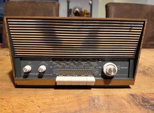 Radio vintage philips - radio,