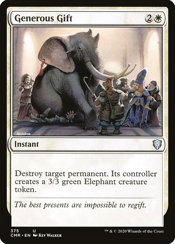 Generous gift commander - generous, gift-commander