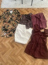 Lot Vêtements Femme Été 34/36 H&m Promod Teddy Smith Mango