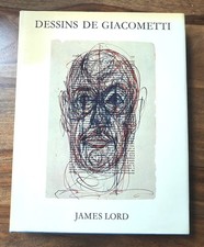 Dessins d'Alberto Giacometti par James Lord. Édition Seghers 1971. Très bon état