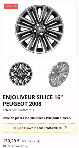 Enjoliveur pouces - 1, 16"