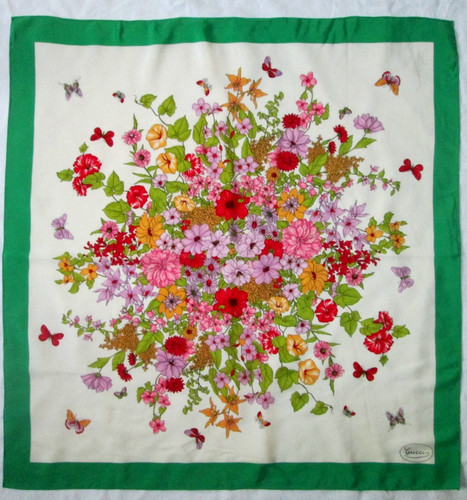 Gucci foulard soie - gucci,