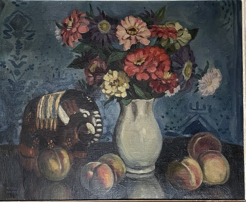 Peinture huile sur toile - sur,
