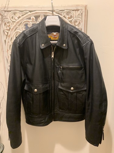 Black harley davidson - harley, vintage
