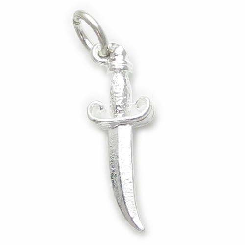 Dague argent sterling 925 - dague,