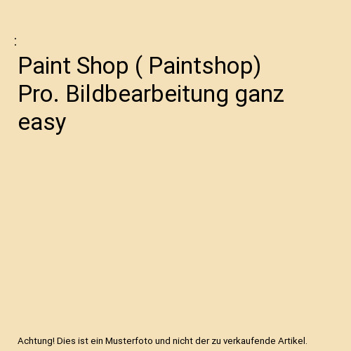 Paint shop paintshop - [, pro