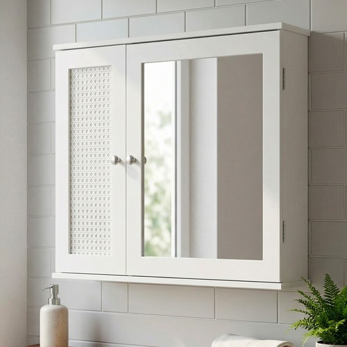 Armoire suspendue blanche 60cm - blanche,
