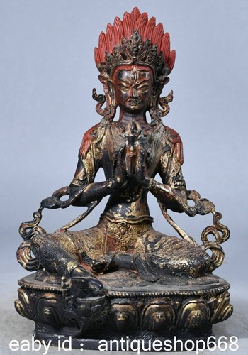 Ancien tibet bronze doré - tibet,