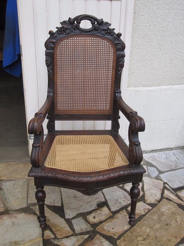 Fauteuil bureau renaissance - bureau,
