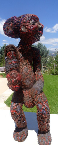Statue bamiléké bangwa - bamiléké,