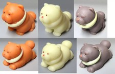 Lot de 6 mini figurines "Tsumame Chow!"