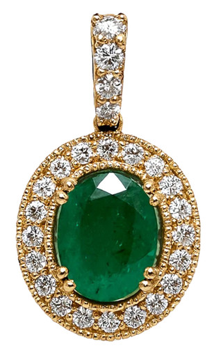 54ct naturel diamant rond - 0.54ct,