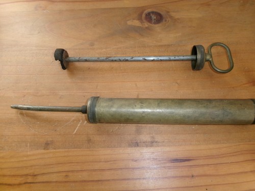 Ancienne pompe graisse en - graisse,