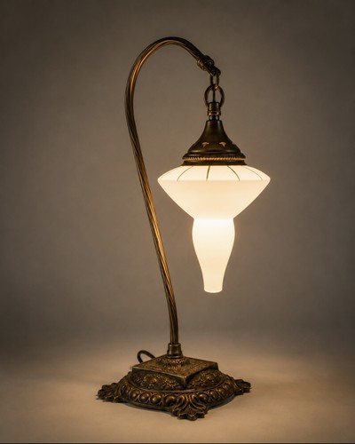 Lampe bronze art nouveau - lampe,