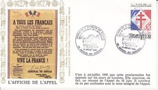 Enveloppe Philatélique 1990 L'Appel du 18 Juin L'Affiche