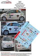 DECALS 1/32 REF 2057 FIAT
