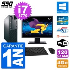 PC Lenovo M82 SFF Ecran 19"
