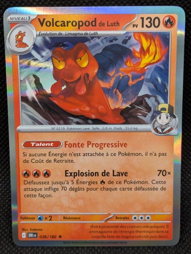 Carte pokemon volcaropod - pokemon,