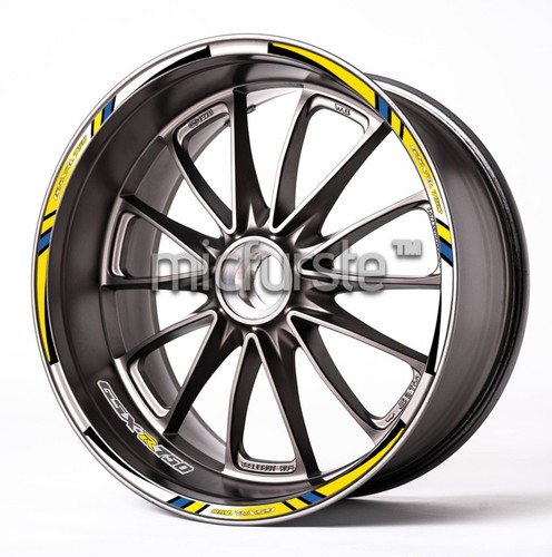 Gsxr750 autocollants roue moto - autocollants,