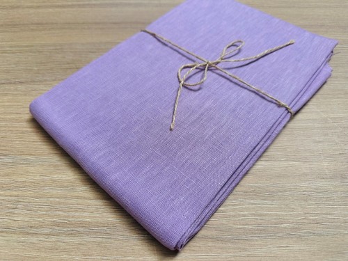Tissu lin doux matière
