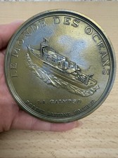 Médaille Commandant Jacques Yves Cousteau Le Linda Des Océans La Calypso