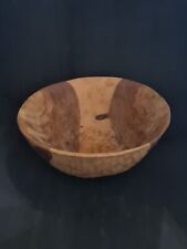 Ancien Petit Saladier En Bois D’Olivier