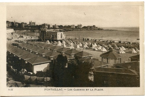 Carte postale pontaillac - //,
