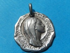 Medaille argent style - medaille,