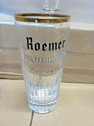 Verre ancien biere - verre,