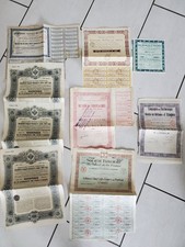 VIEUX PAPIER ACTION AU PORTEUR.