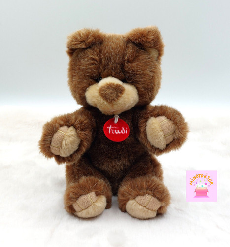 Trudi peluche doudou ours - peluche,