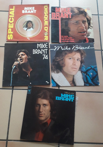 Mike brant lot vinyles 33t - mike,