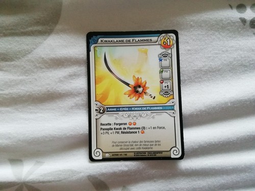 Lot cartes wakfu - de,