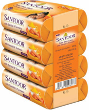 Santoor Savon de bain au bois