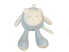 Peluche doudou Snoozy bleu