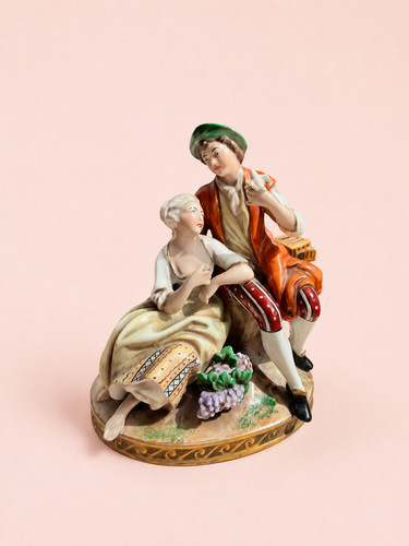 Figurine couple galant - couple,