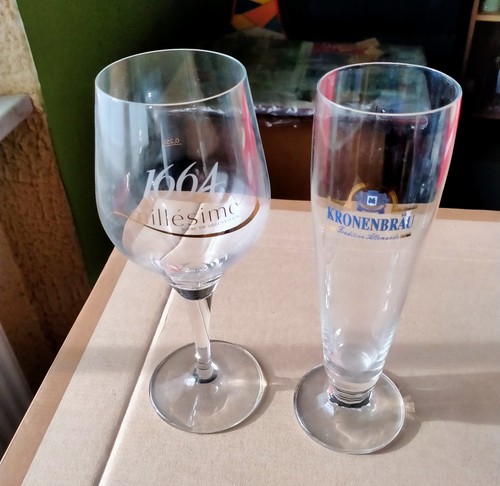 Verres biére kronenbourg - 2,