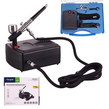 Airbrush Pistolet à peinture Compressor Kit complet pour le Maquillage Nail Art