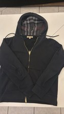 Sweat capuche zip - zip, burberry