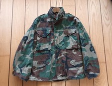 VESTE DE TERRAIN M65 ARMEE AMERICAINE. CAMOUFLAGE WOODLAND.