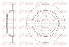 2x REMSA Disque de frein