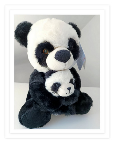 Peluche doudou maman panda - peluche/doudou,