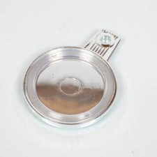 Support porte vignette d'assurance Replay Ø78mm chromé pour moto scooter Neuf