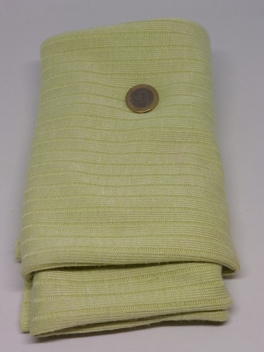 Coupon tissus vert anis - tissus,