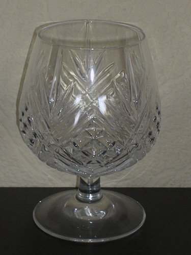 Verre cognac cristal - verre, en