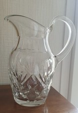 Broc à eau en cristal de