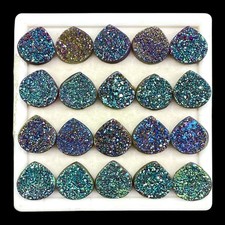 20 Pièces Naturel Druse