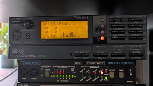 Roland sound canvas 88 - sound,