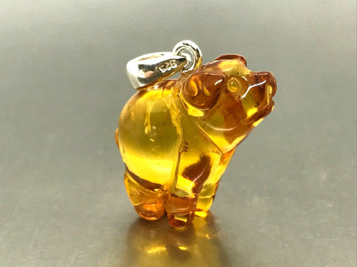 Pendentif ambre cadeau - ambre,